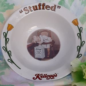 Kellogg's  bowl vintage cereal